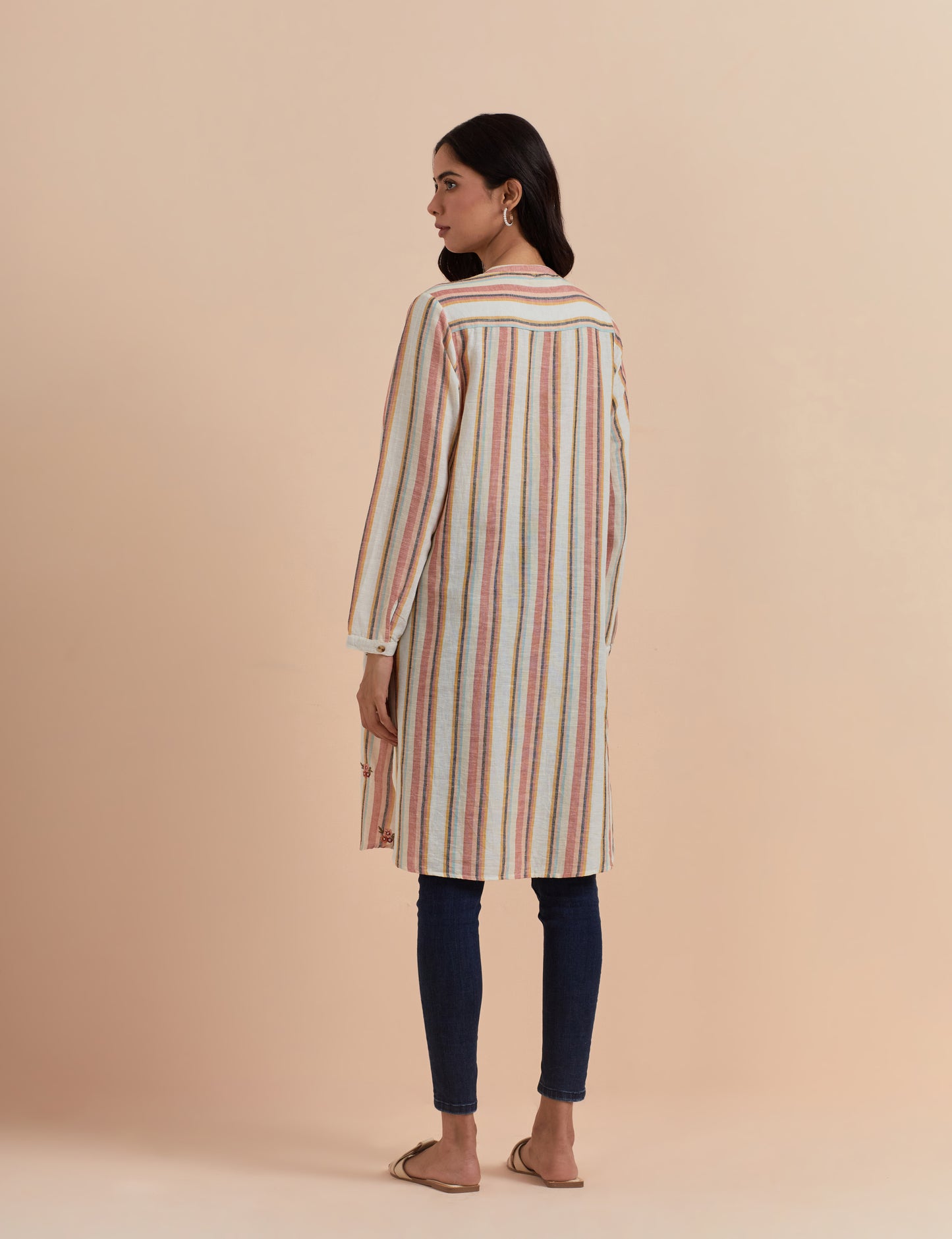 Women's Multi Striped Tunic By Room9 The Popup Store