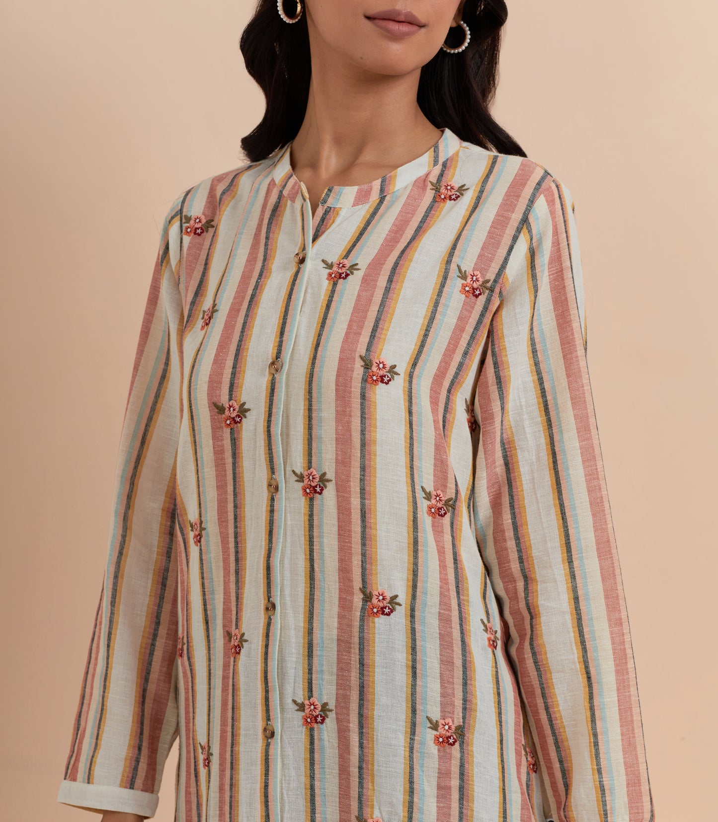 Women's Multi Striped Tunic By Room9 The Popup Store