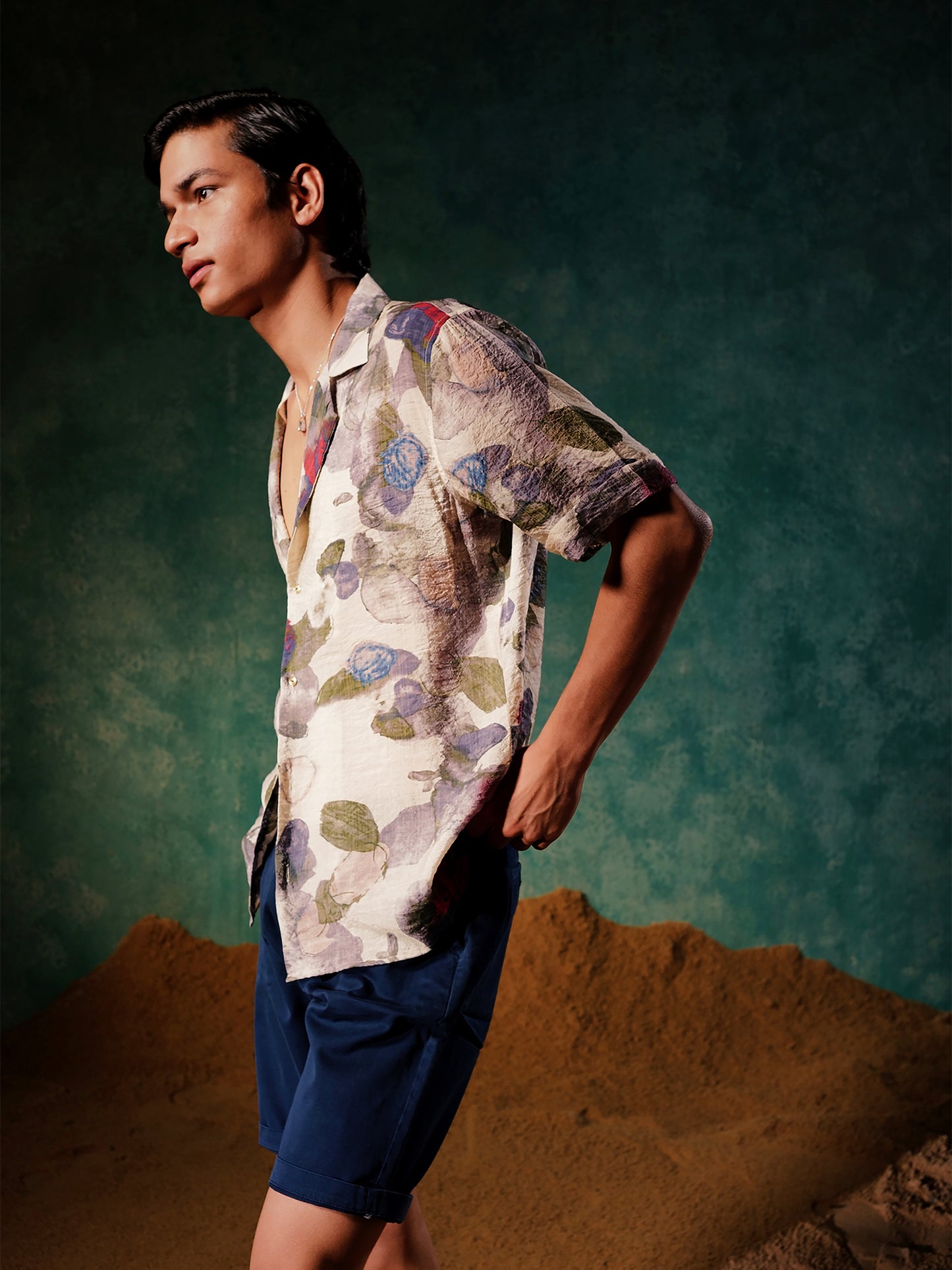 Men's Sonder Shirt A Printed Paradise By Room9 The Popup Store