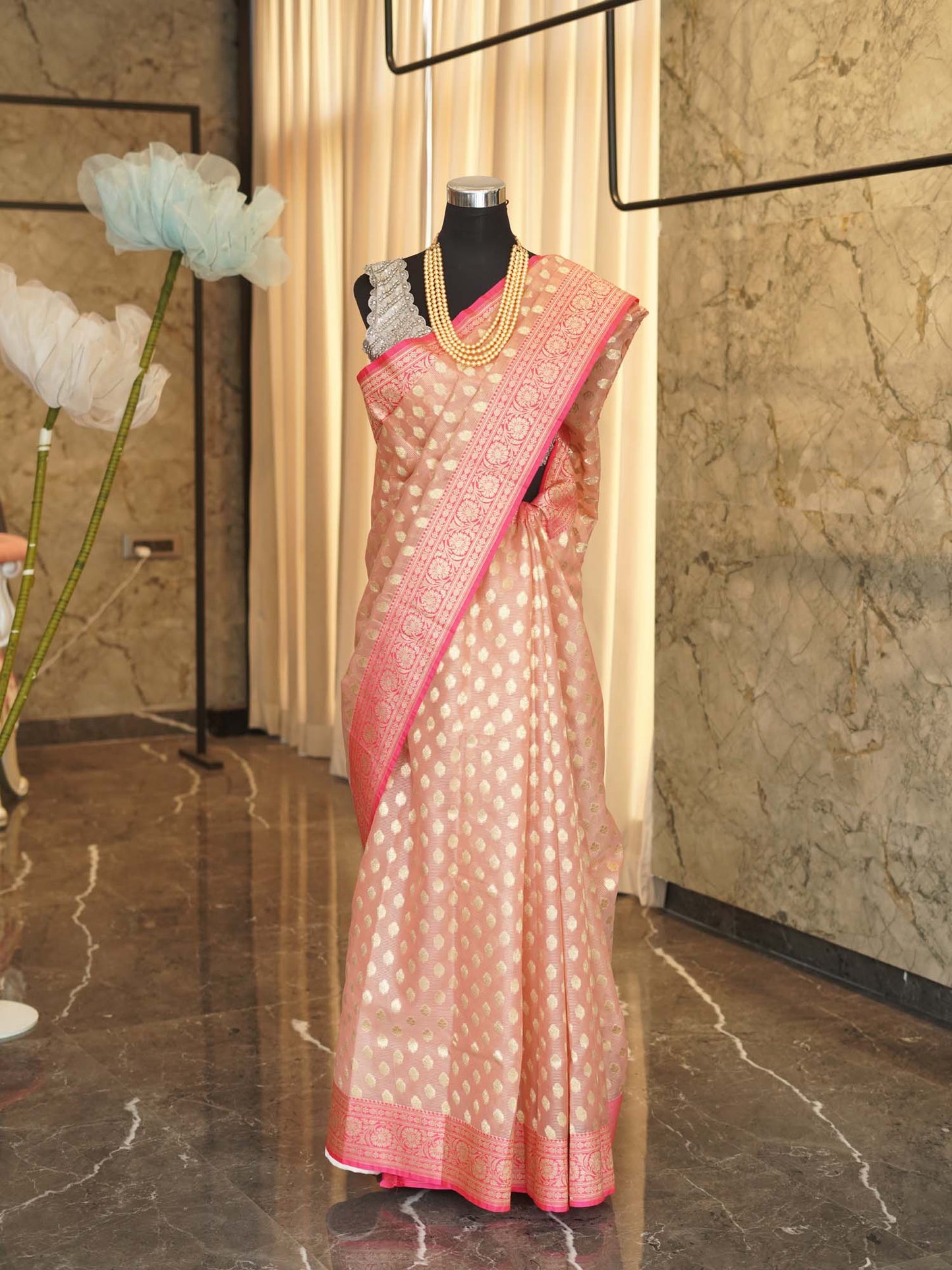 Women's Rosaline Zephyr Glamour Saree By Room9 The Popup Store