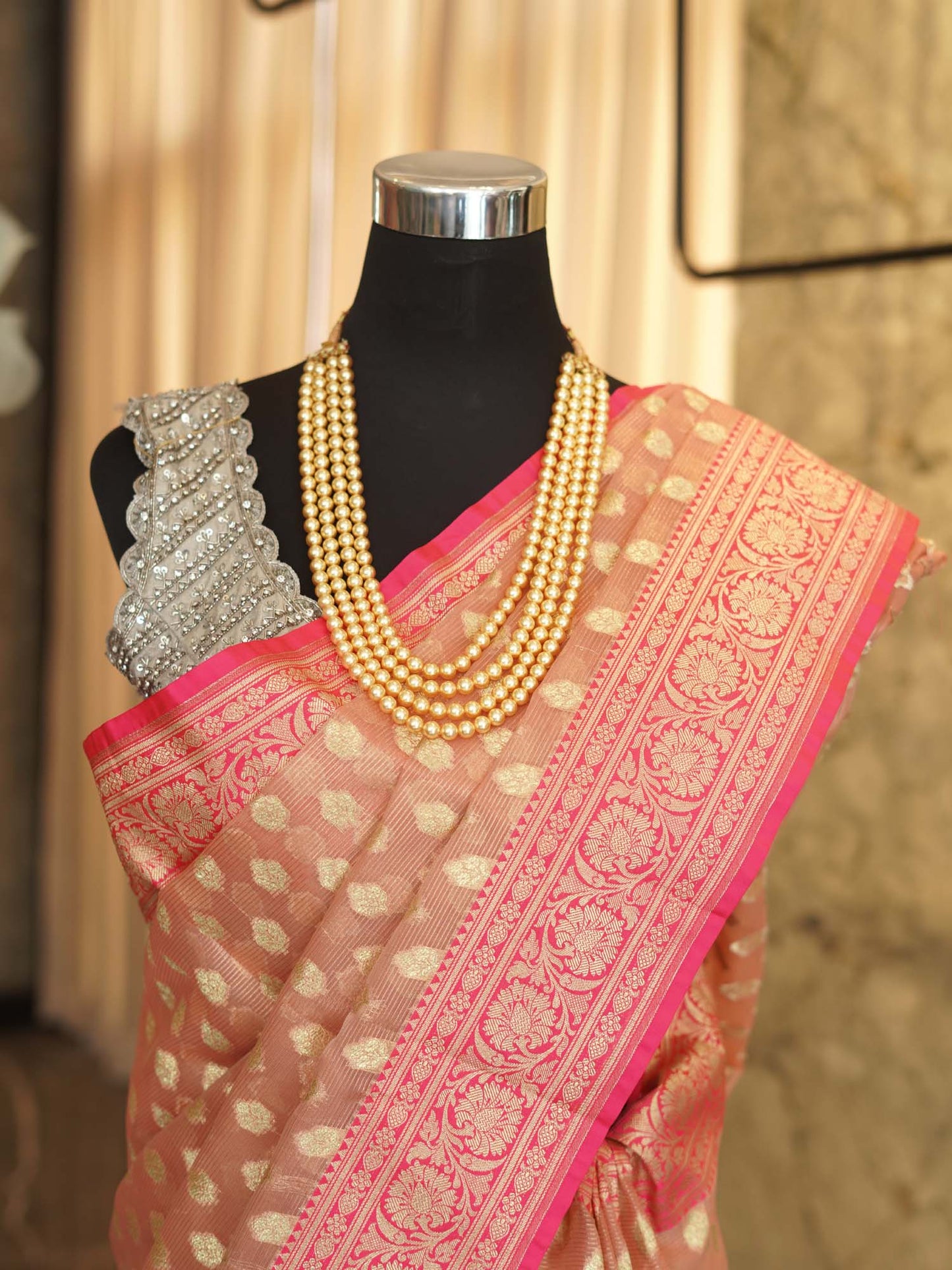 Women's Rosaline Zephyr Glamour Saree By Room9 The Popup Store