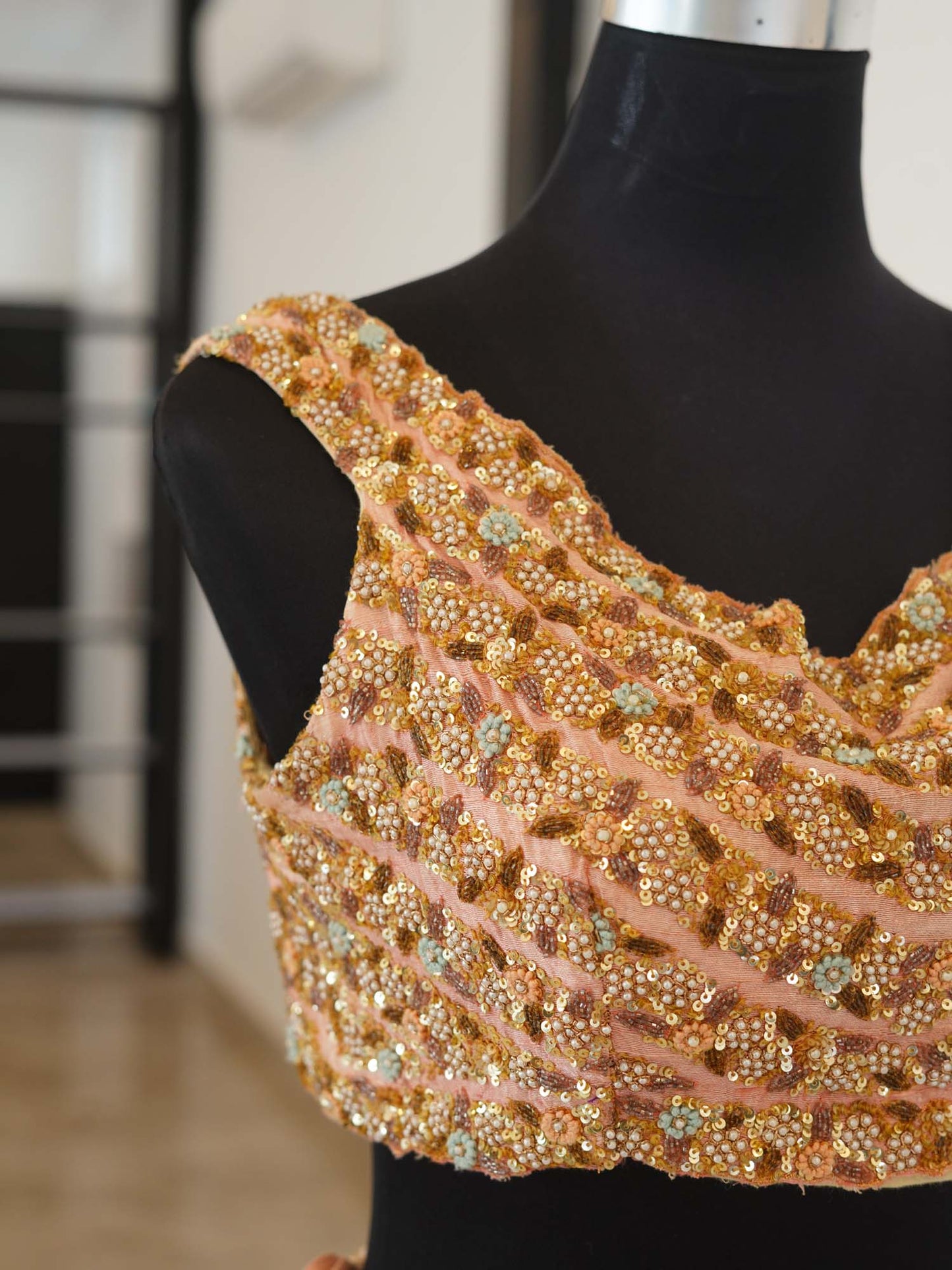 Women's Peach Petal Dream Lehenga By Room9 The Popup Store