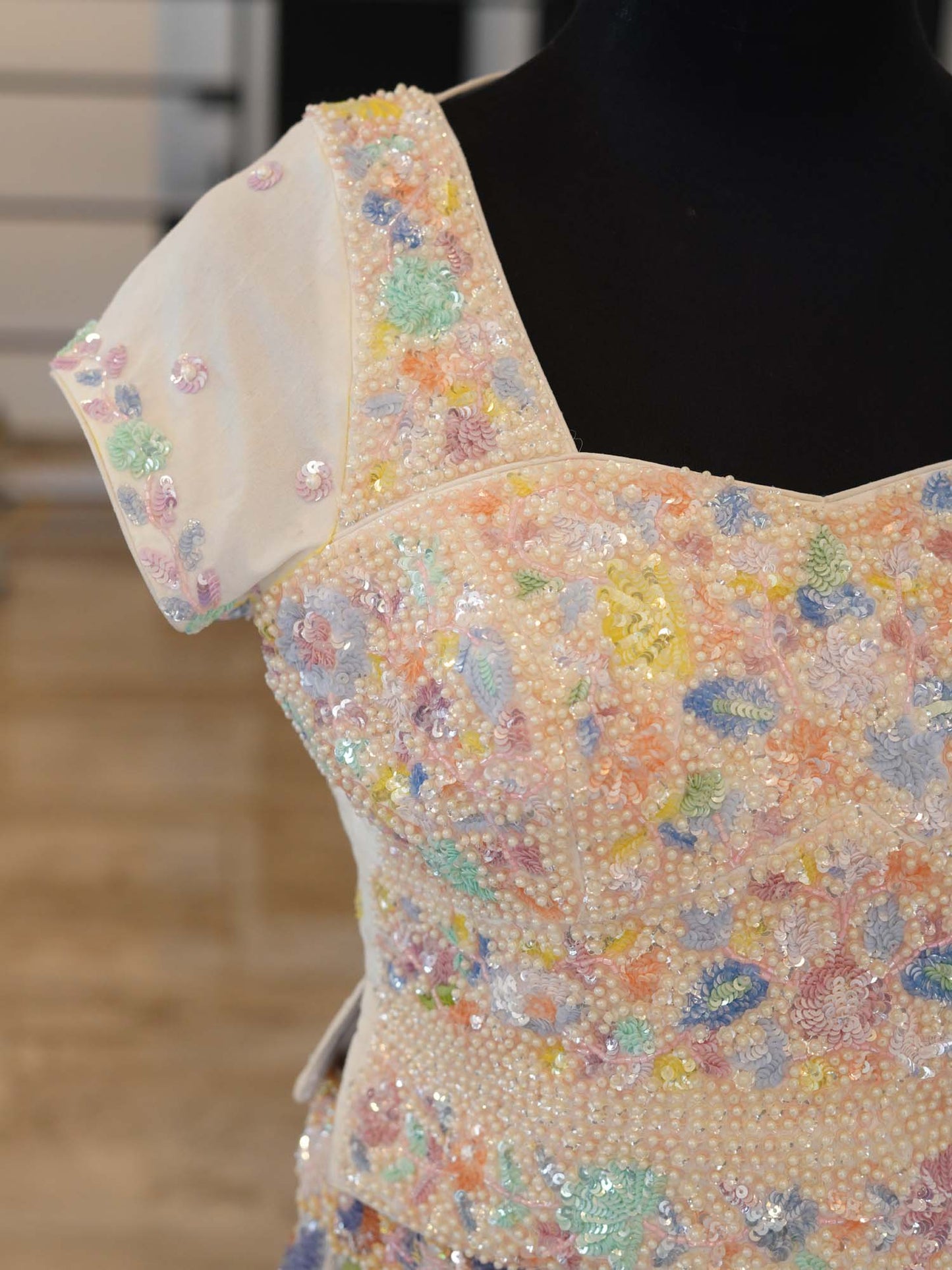 Women's Frosty Floral Fantasy Lehenga By Room9 The Popup Store