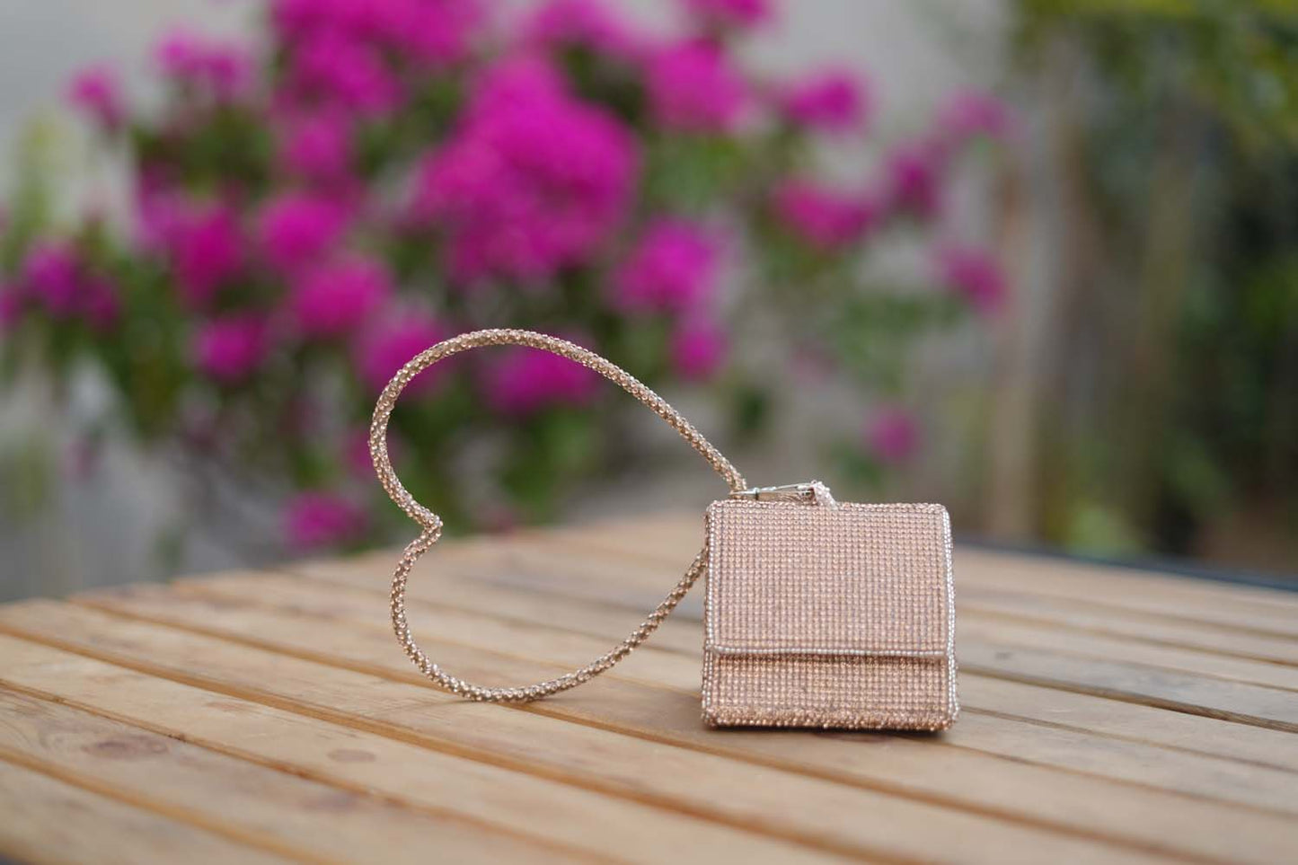 Women's Rosy Gold Heart Nano Bag By Room9 The Popup Store
