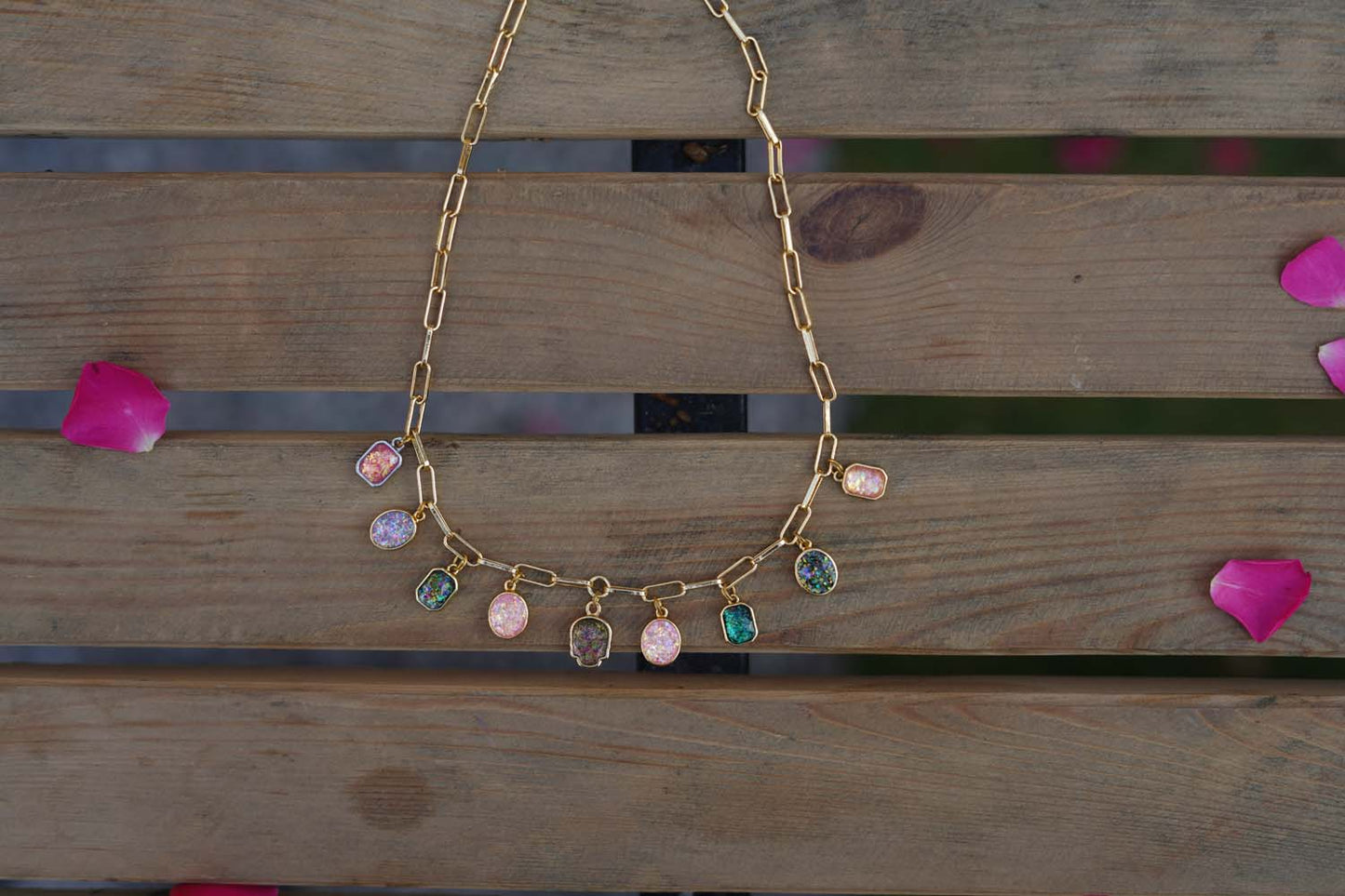 Women's Enchanting Nine Orbs Necklace By Room9 The Popup Store