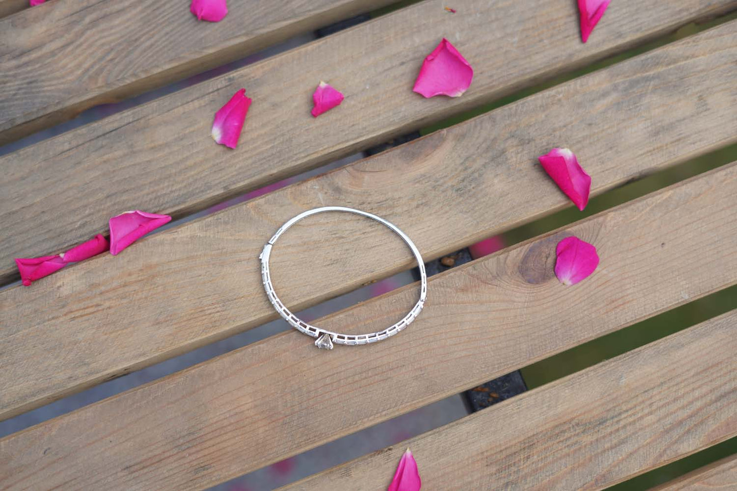 Women's Silver Whisper Thin Bracelet By Room9 The Popup Store