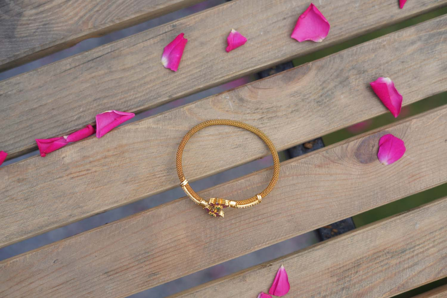 Women's Crimson Elegance Freesize Bracelet By Room9 The Popup Store
