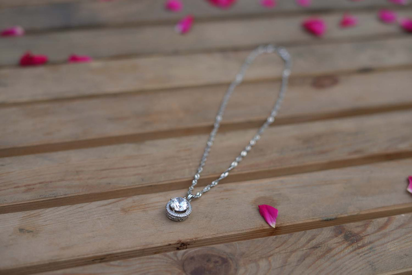 Women's Silver Radiance Statement Pendant By Room9 The Popup Store