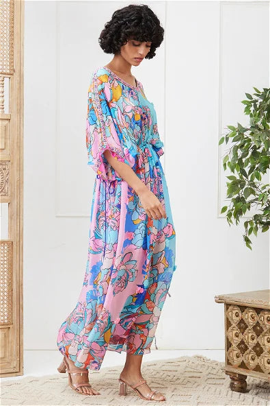 Women's Zaynab Embroidered Maxi Dress By Room9 The Popup Store