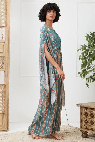 Women's Tabriz Embroidered Jumpsuit With Belt By Room9 The Popup Store