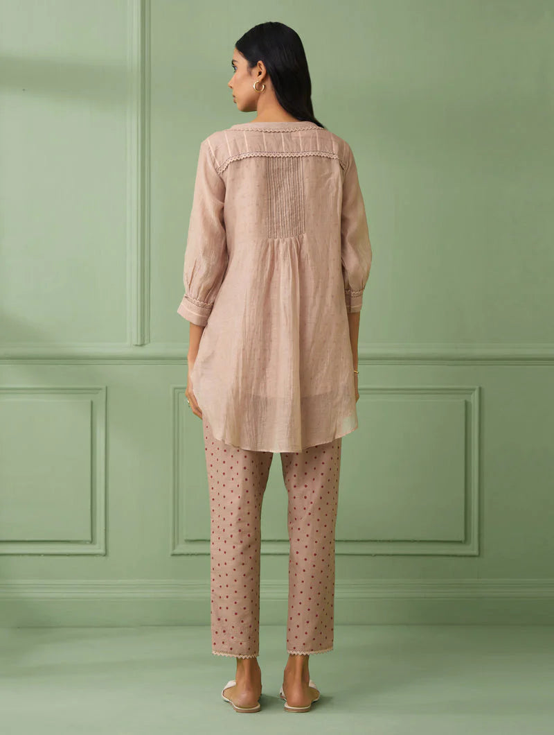 Women's Rose Shirt with Pants (Set of 3) By Room9 The Popup Store