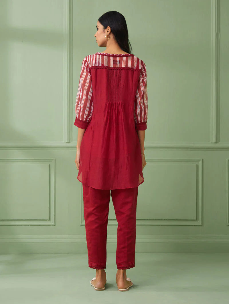 Women's Stripe Shirt with Pants (Set of 3) By Room9 The Popup Store