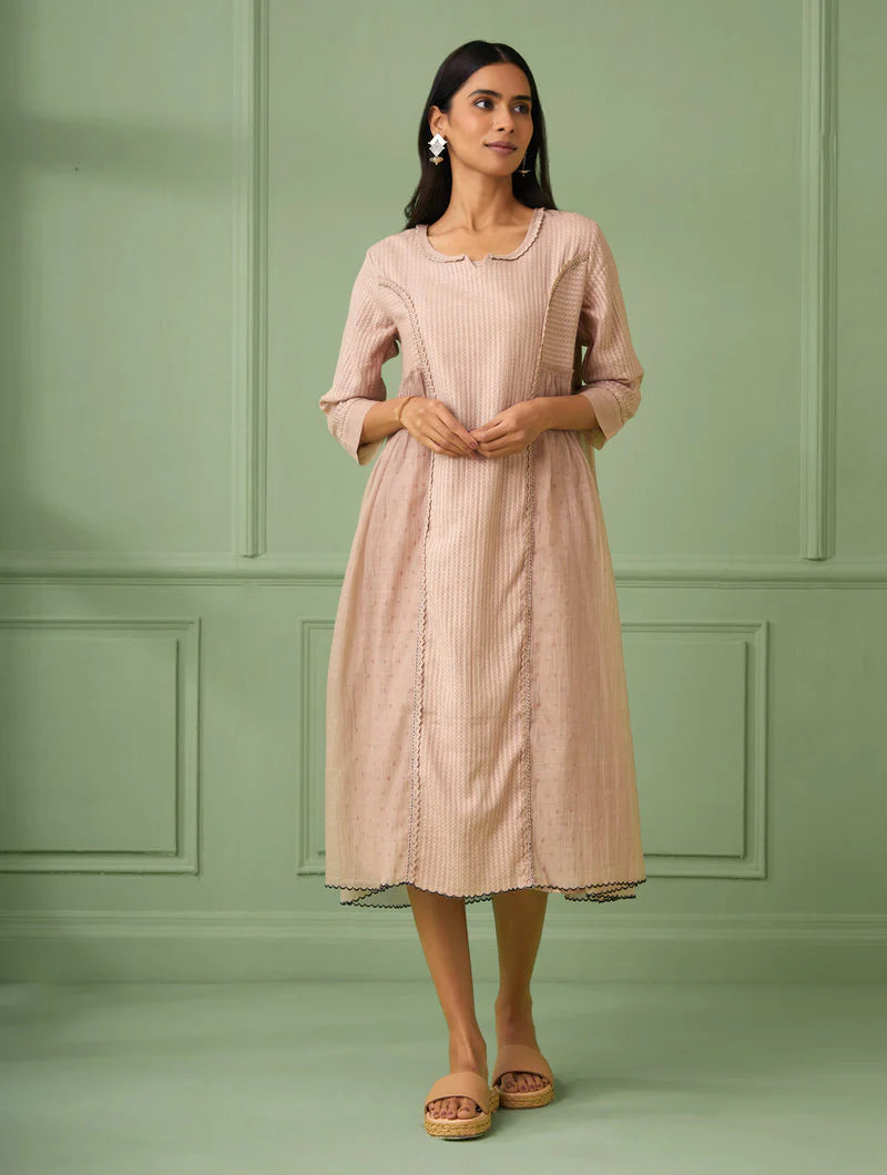 Women's Rose Princess Line Gather Dress (Set of 2) By Room9 The Popup Store