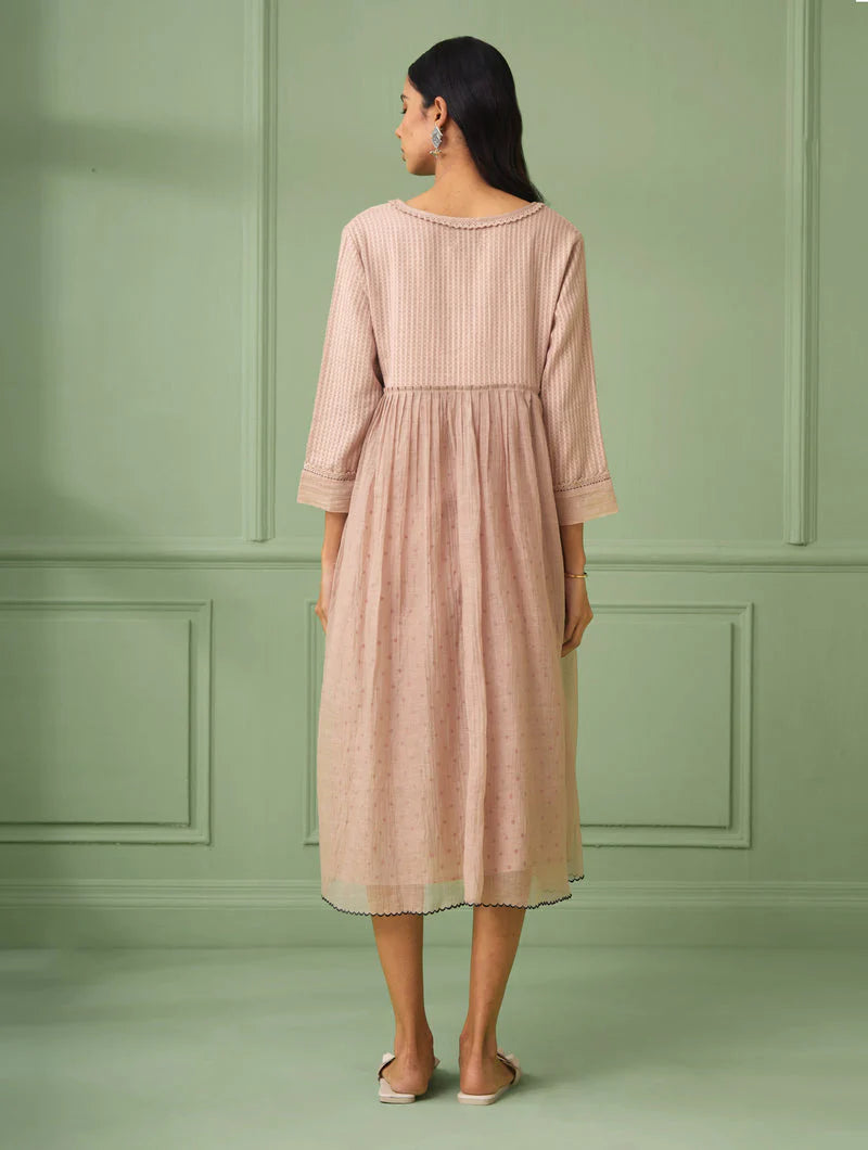 Women's Rose Princess Line Gather Dress (Set of 2) By Room9 The Popup Store