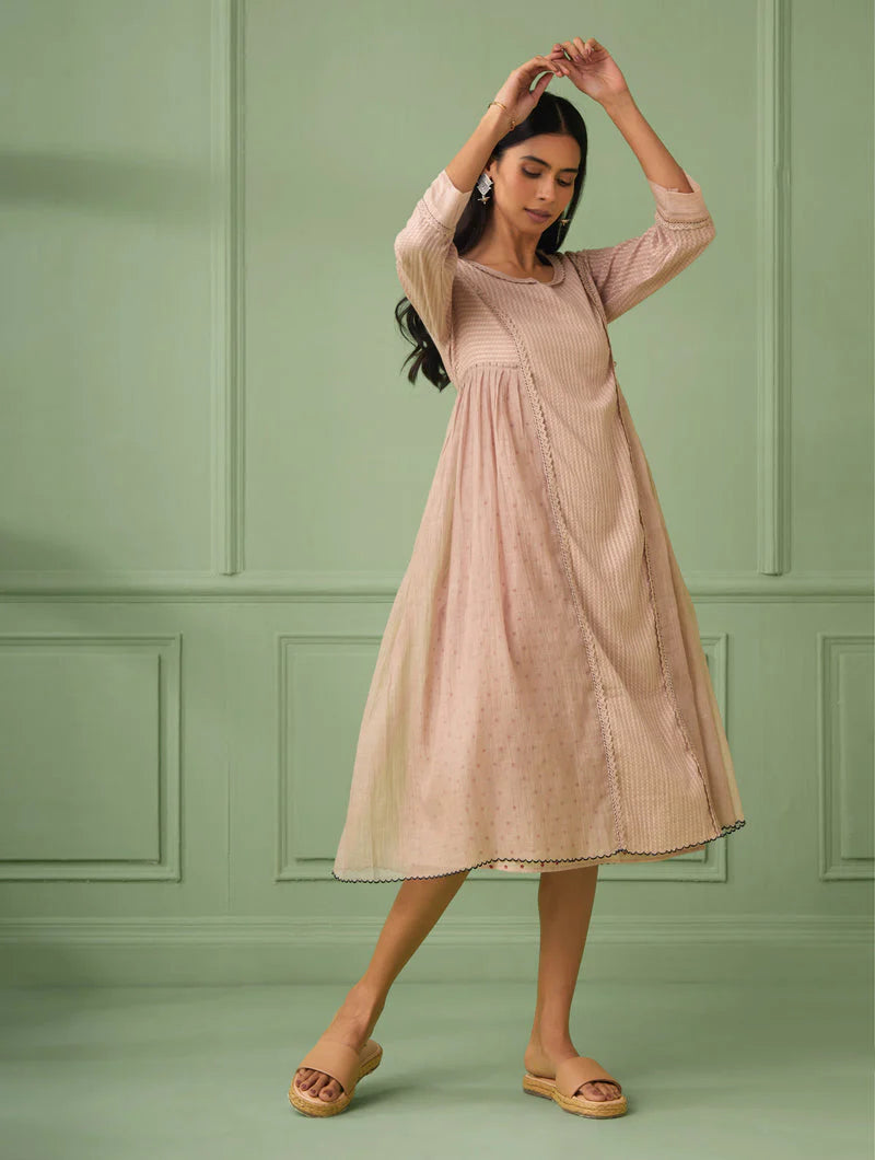Women's Rose Princess Line Gather Dress (Set of 2) By Room9 The Popup Store