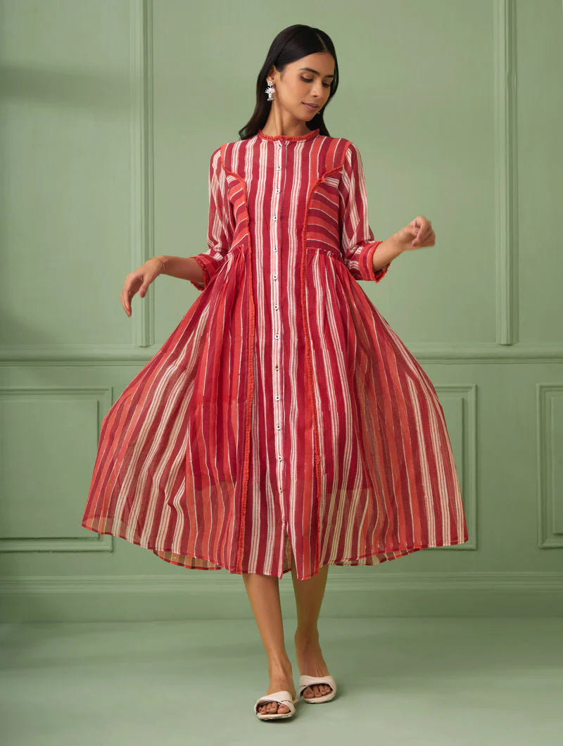 Women's Stripe Jacket Dress Set By Room9 The Popup Store