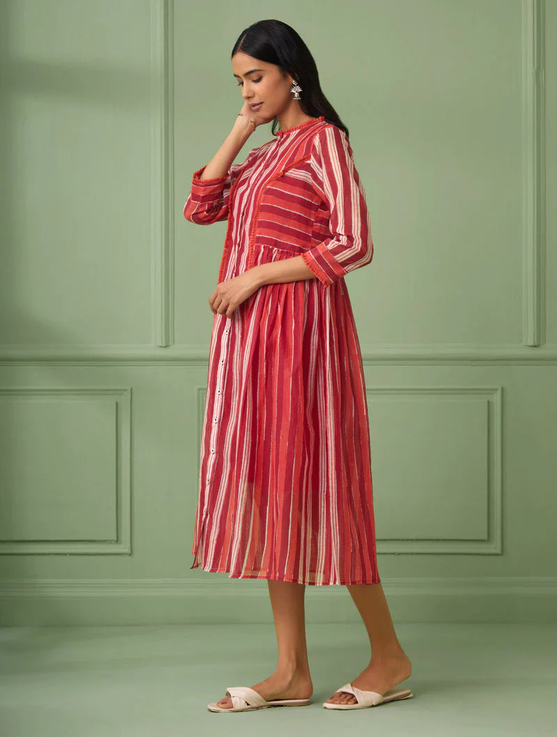 Women's Stripe Jacket Dress Set By Room9 The Popup Store