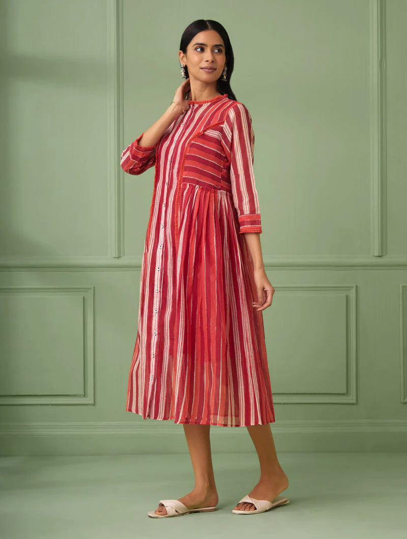 Women's Stripe Jacket Dress Set By Room9 The Popup Store