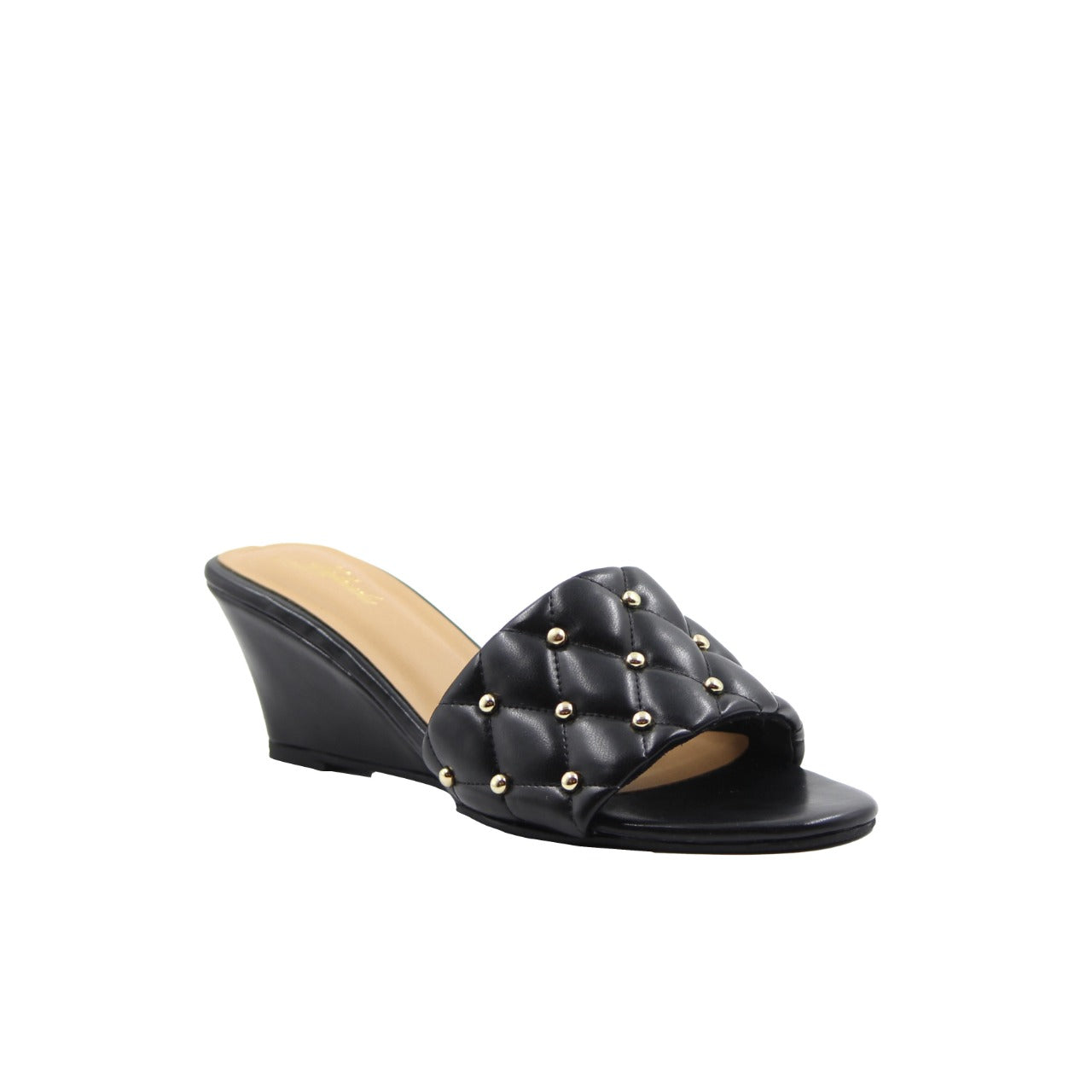 Women Puffed Wedges Black Color By Room9 The Popup Store