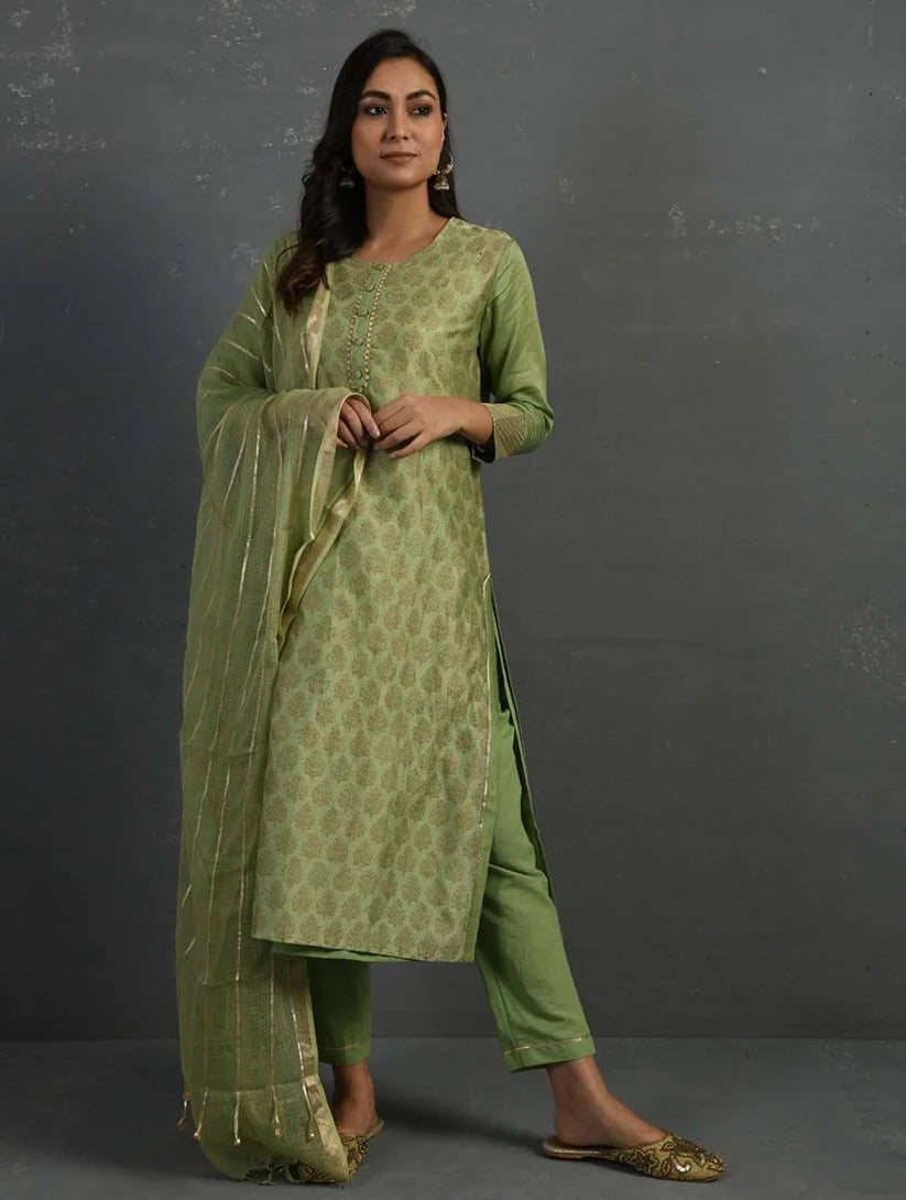 Women's Kota Dupatta with Gota Details By Room9 The Popup Store