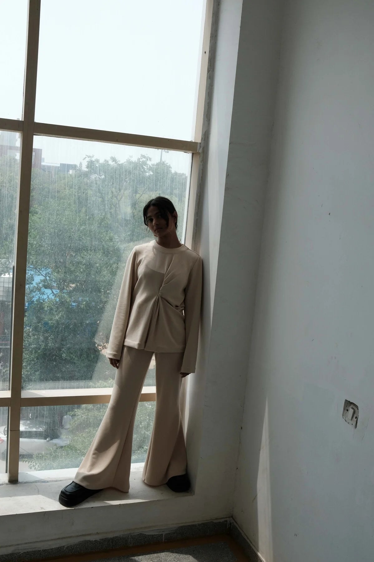 Women's Knotted Pleat Top By Room9 The Popup Store