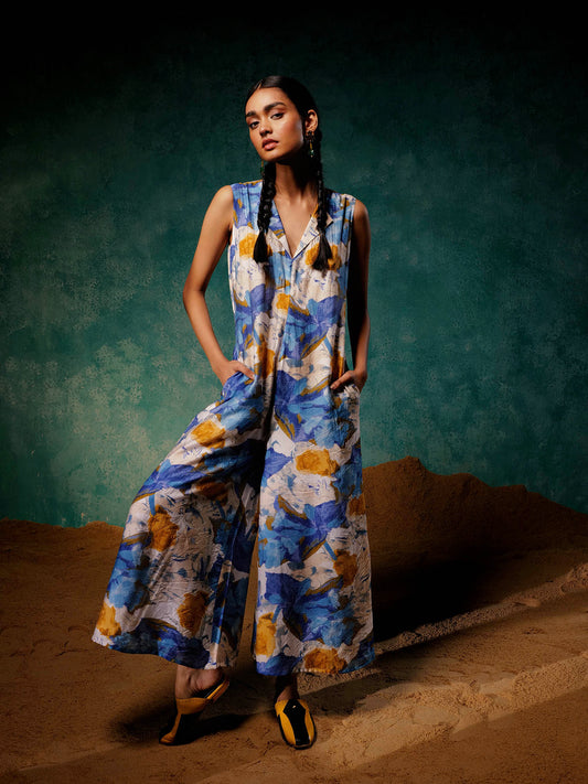 Women's Azure Jumpsuit By Room9 The Popup Store