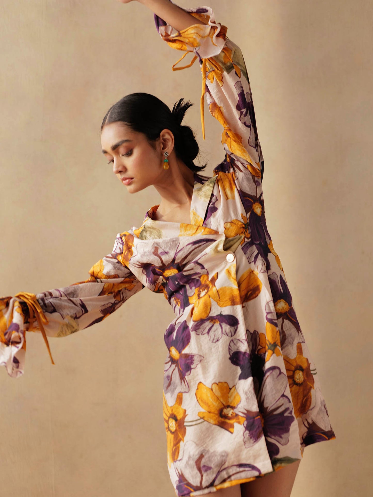 Women's Luna Dress A Printed Paradise  By Room9 The Popup Store