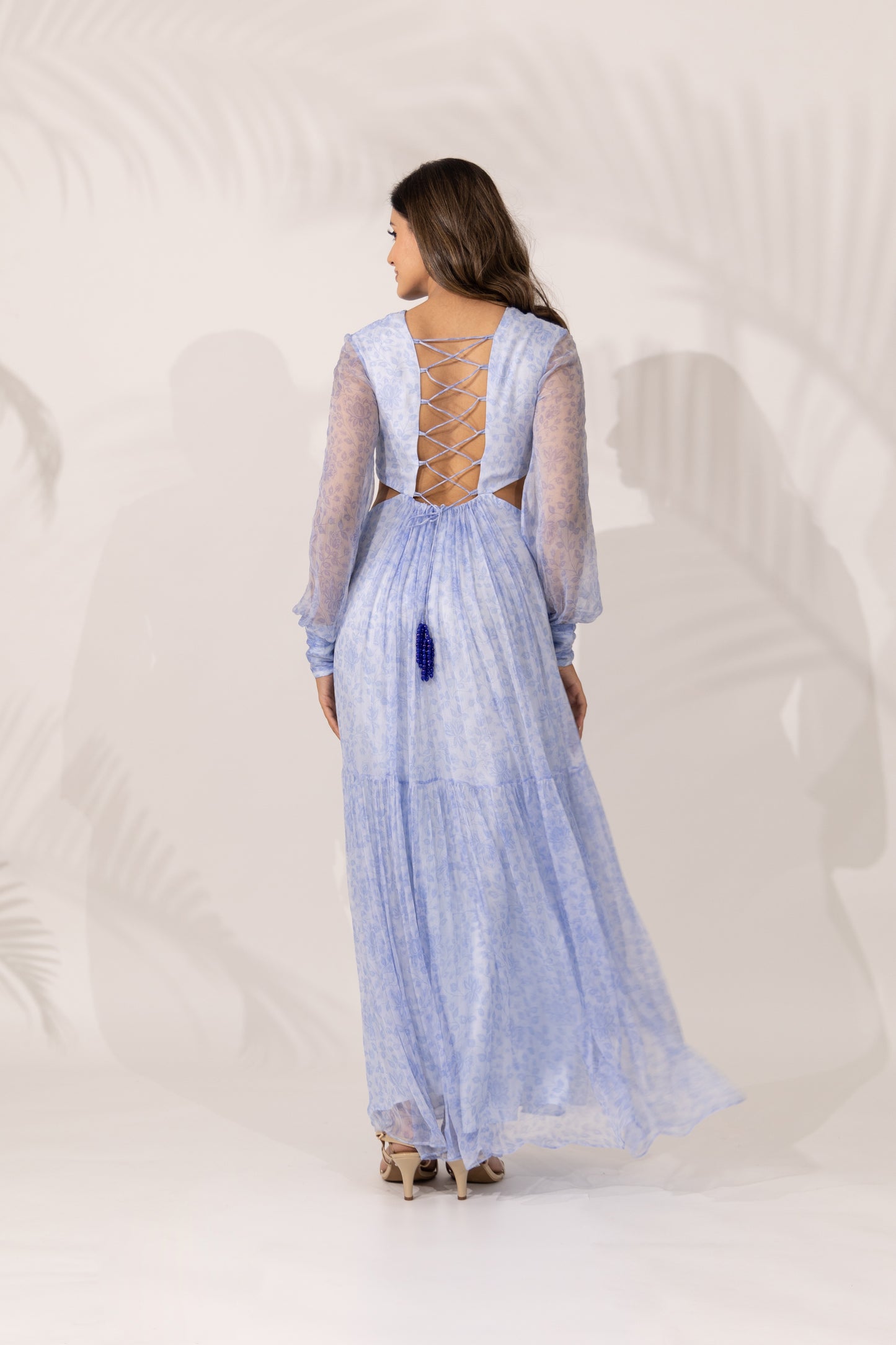 Women's Iris Maxi Dress with Side Cutouts By Room9 The Popup Store