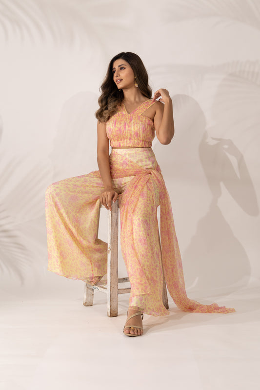 Women's Daffodil Co-Ord Set By Room9 The Popup Store