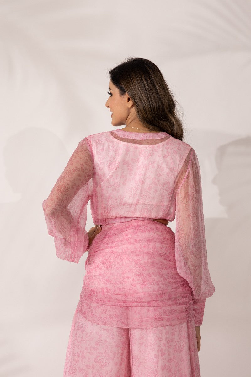 Women's Cherry Blossom Batwing Sleeves Top By Room9 The Popup Store