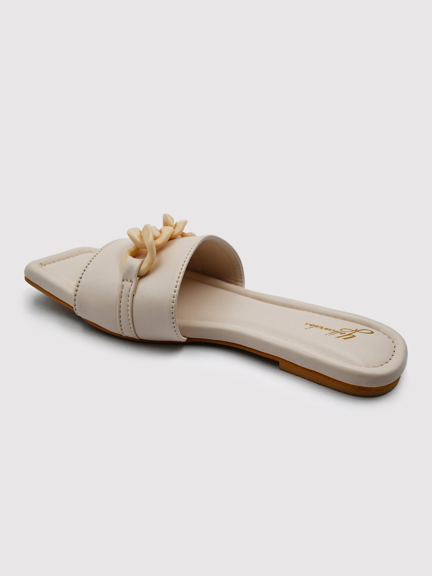 Women's YS106 Buckle Flats By Room9 The Popup Store