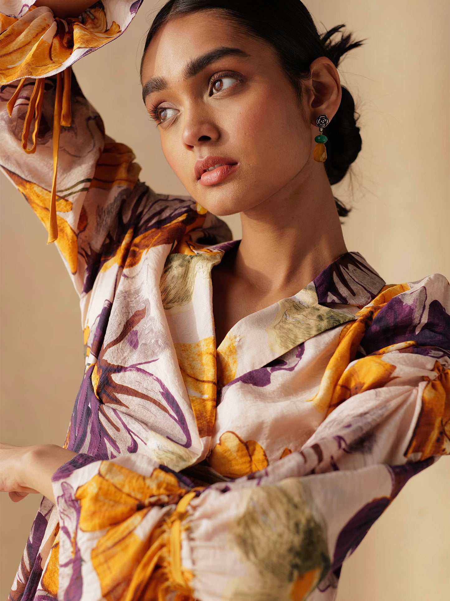 Women's Luna Dress A Printed Paradise  By Room9 The Popup Store