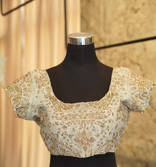 Women's Moonlit Elegance Embroidered Blouse By Room9 The Popup Store