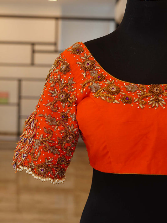 Women's Sunset Splendor Embroidered Blouse By Room9 The Popup Store