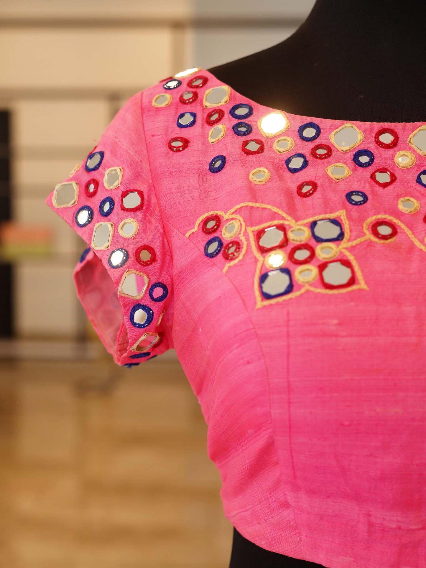 Women's Rose Reflection Radiance Embroidered Blouse By Room9 The Popup Store