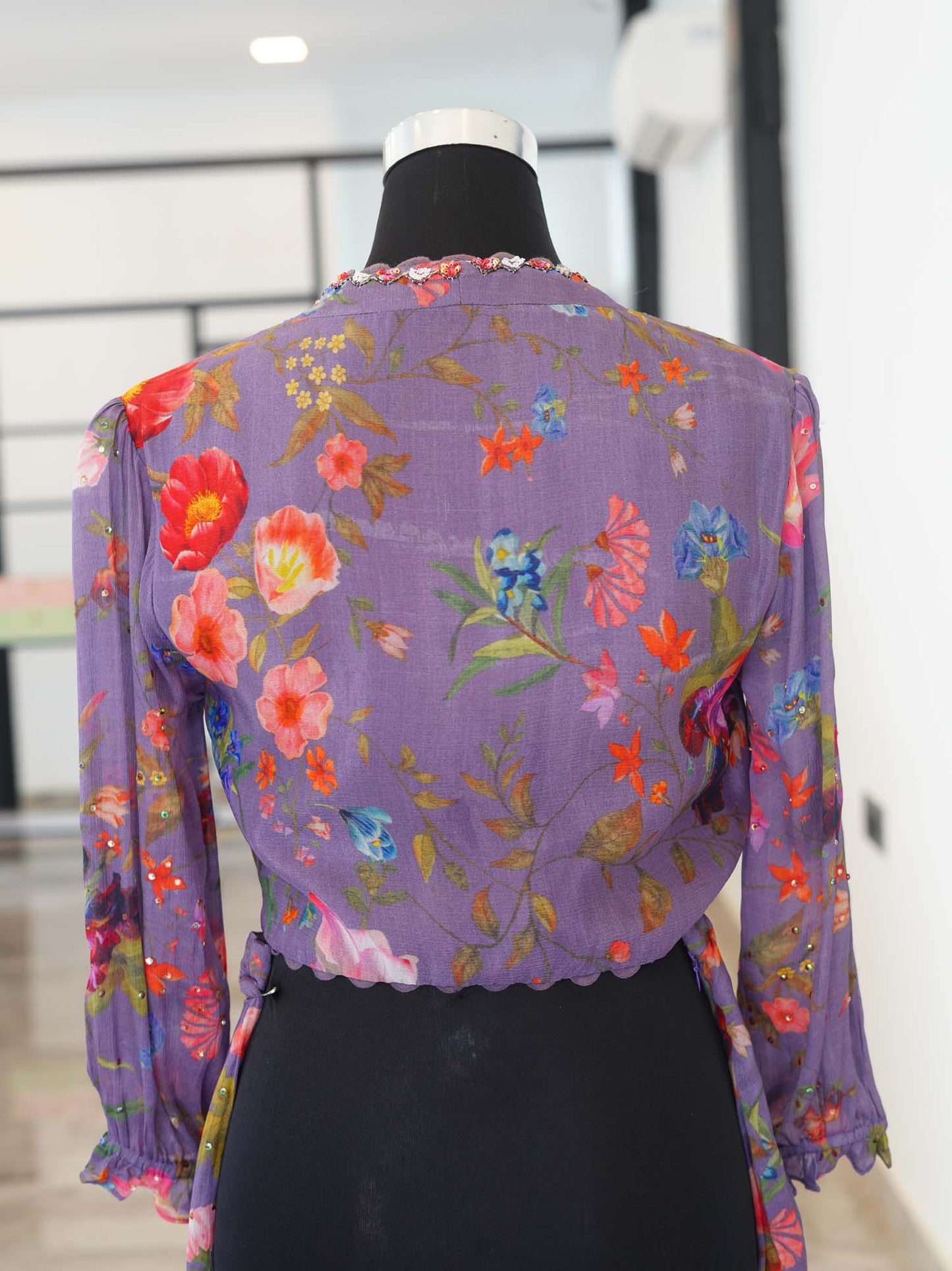 Women's Jamun Bloom Fusion Ensemble Coord  By Room9 The Popup Store