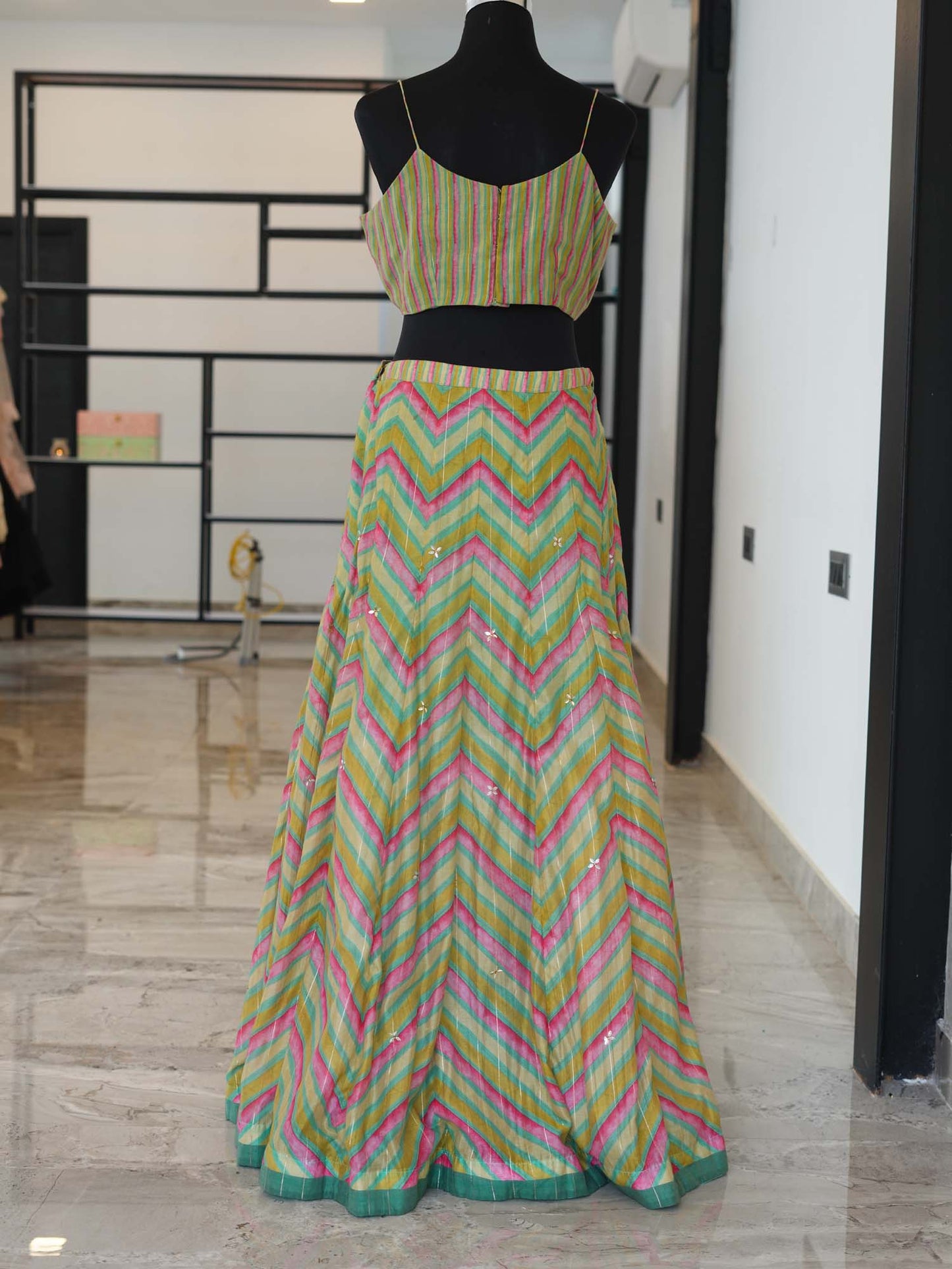 Women's Mossy Meadows Lehenga Ensemble By Room9 The Popup Store