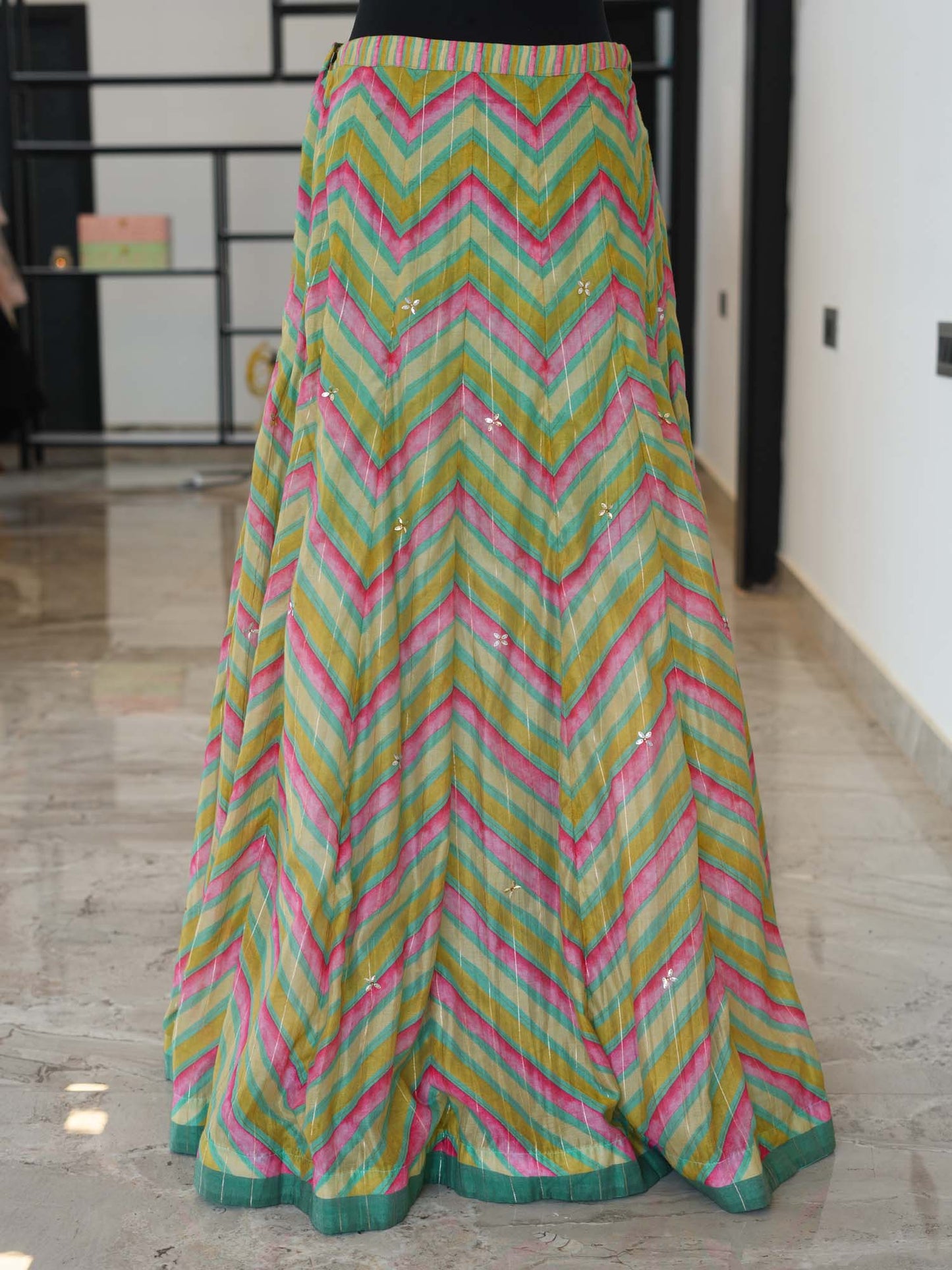 Women's Mossy Meadows Lehenga Ensemble By Room9 The Popup Store