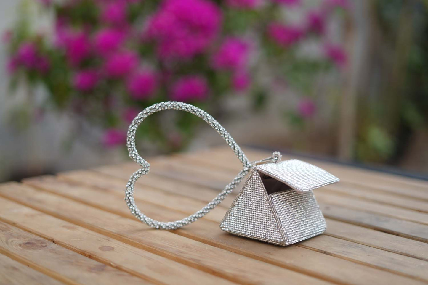 Women's Silver Heart Nano Bag By Room9 The Popup Store
