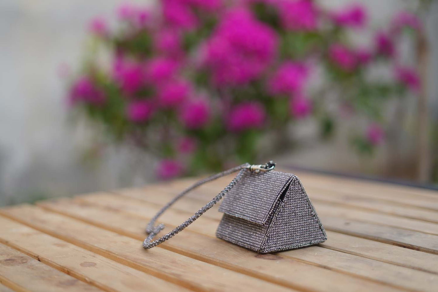 Women's Gray Heart Nano Bag By Room9 The Popup Store