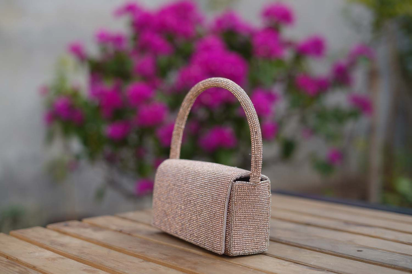 Women's Rose Gold Radiance Handbag By Room9 The Popup Store