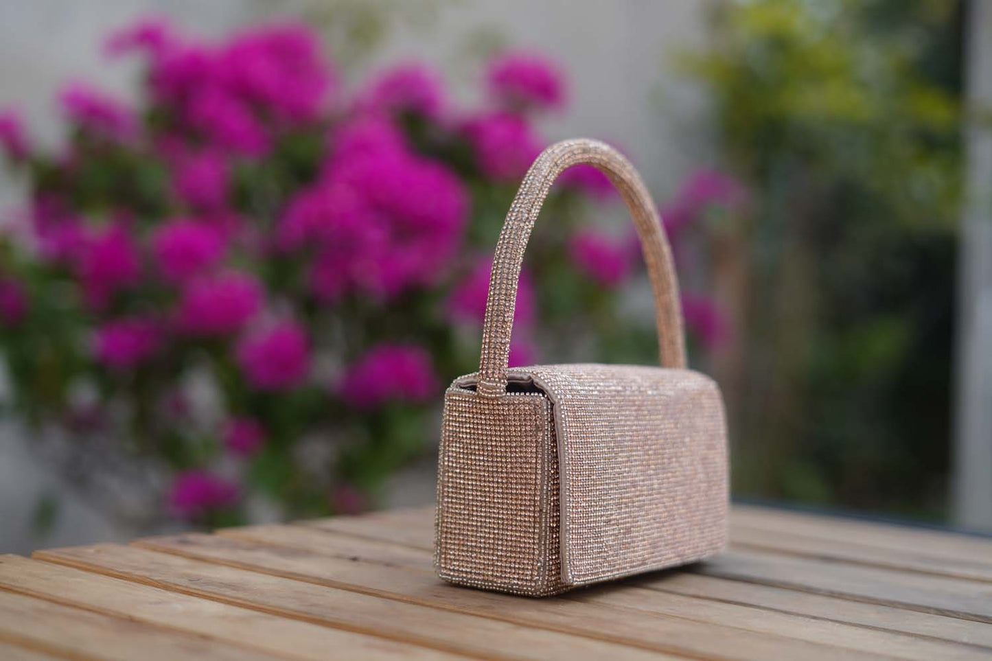 Women's Rose Gold Radiance Handbag By Room9 The Popup Store
