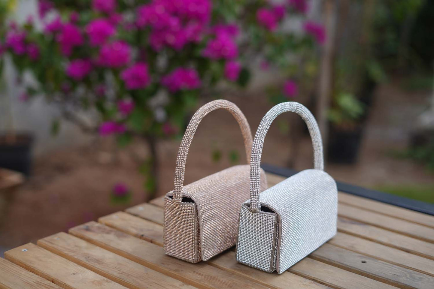 Women's Rose Gold Radiance Handbag By Room9 The Popup Store