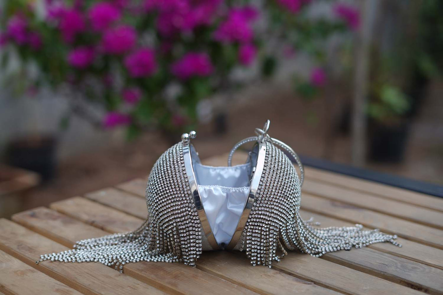 Women's Silver Luminance Orb Bag By Room9 The Popup Store
