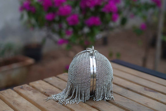 Women's Silver Luminance Orb Bag By Room9 The Popup Store