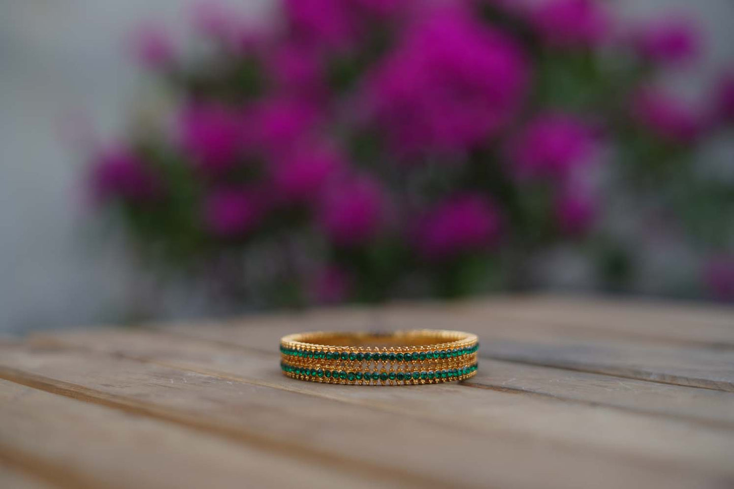 Women's Sunlit Radiance Brass Bangles Set By Room9 The Popup Store