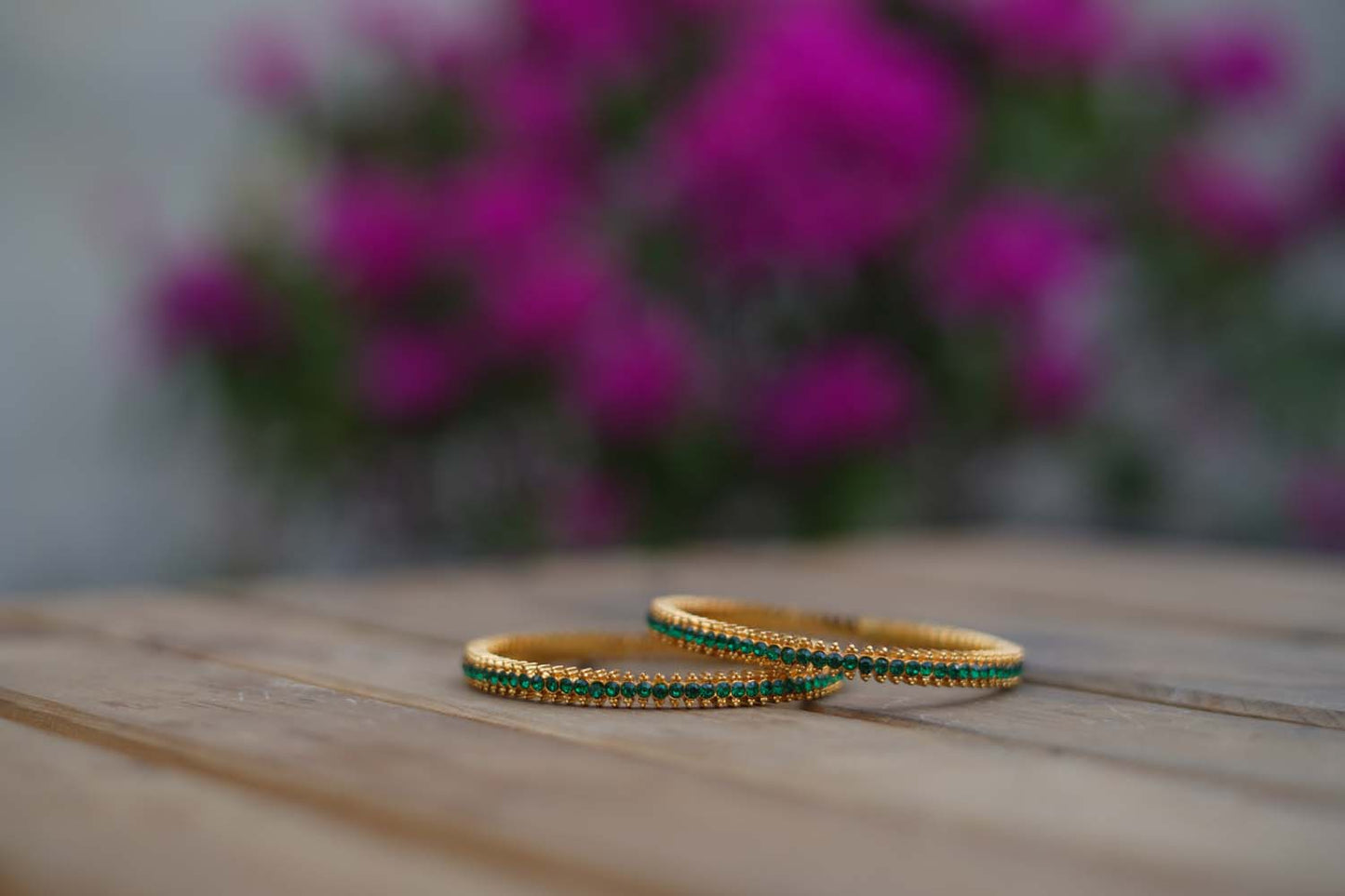 Women's Sunlit Radiance Brass Bangles Set By Room9 The Popup Store
