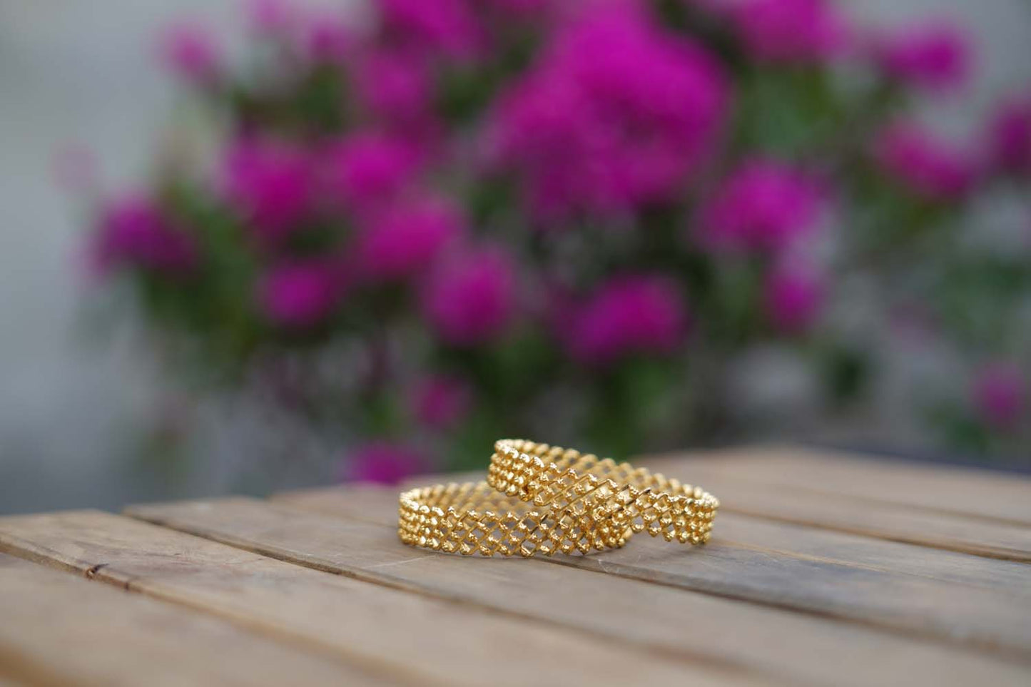 Women's Gilded Elegance Brass Bracelet By Room9 The Popup Store