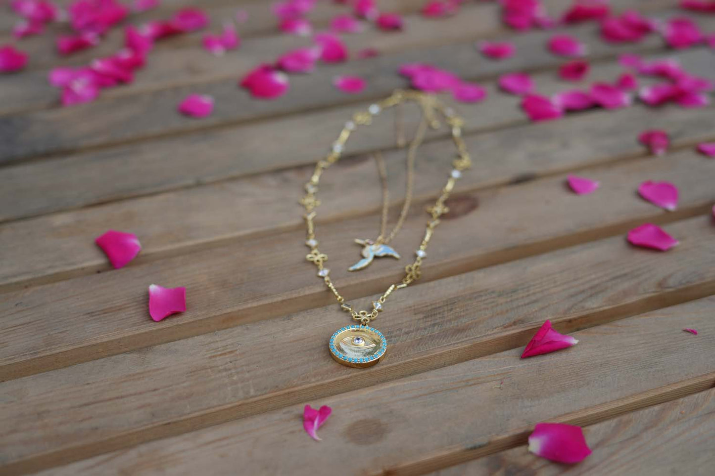 Women's Golden Avian Harmony Necklace By Room9 The Popup Store