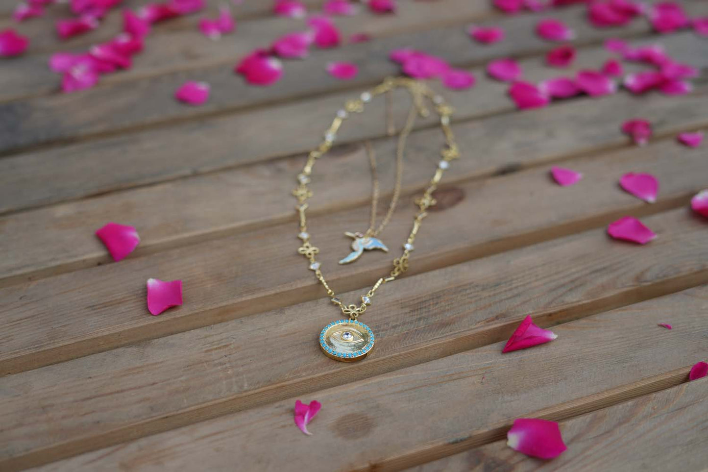 Women's Golden Avian Harmony Necklace By Room9 The Popup Store